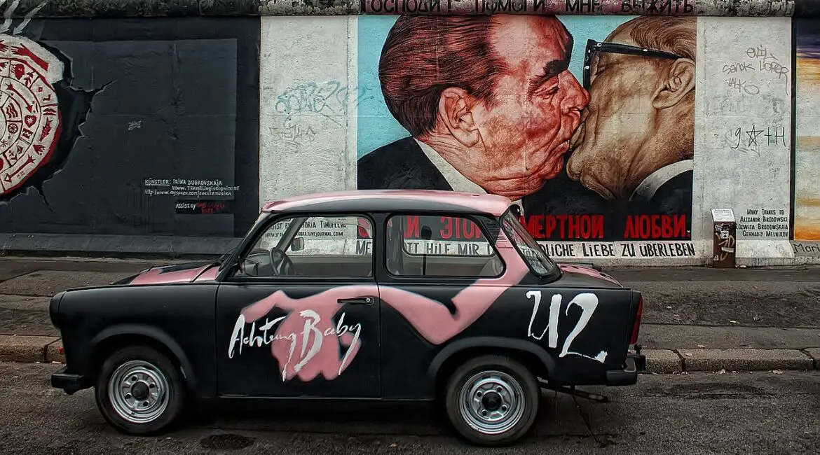 Grafiti en el muro de Berlín
