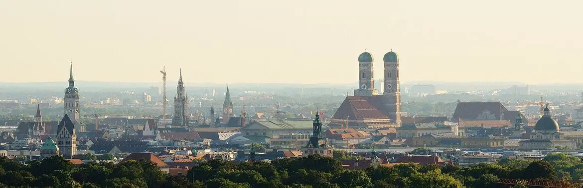 Vista panorámica de la ciudad de Múnich